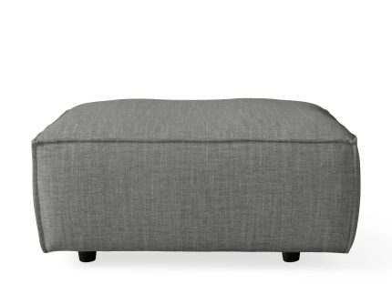 Coburn Ottoman in Nomad Stone